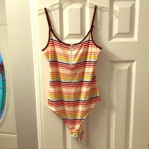 Striped Bodysuit by Express - Brand New!